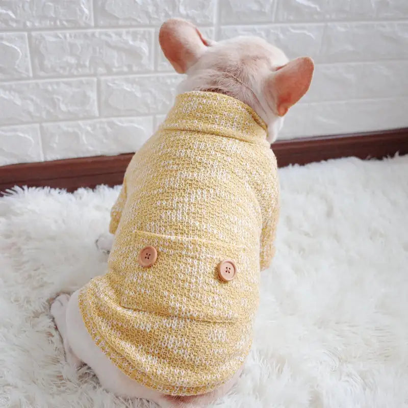 Cozy Chic Turtleneck Dog Sweater